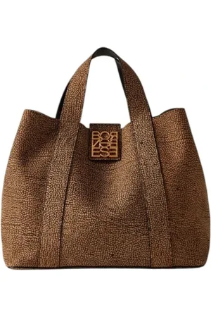 Borbonese Dames, Tassen, Bruin, Maat: ONE Size Suède