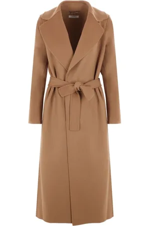 Max Mara Dames, Mantels, Bruin, Maat: XS