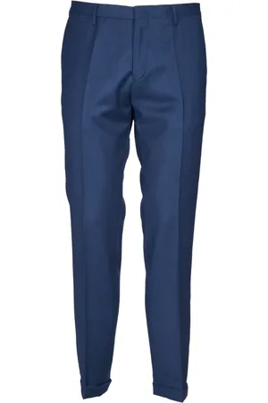 Paul Smith Heren, Broeken, Blauw, Maat: W38 Wol