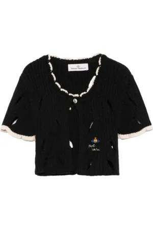 Vivienne Westwood Dames, Truien, Zwart, Maat: XS