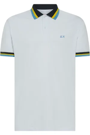 sun68 Heren, Tops, Wit, Maat: XL Katoen
