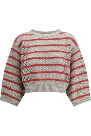 Brunello Cucinelli Dames, Truien, , Maat: XL Linnen