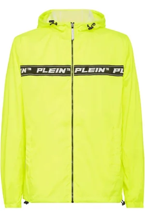 Philipp Plein Heren, Jassen, Geel, Maat: M Nylon
