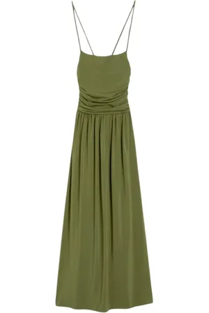 Max Mara Dames, Jurken, Groen, Maat: S Jersey
