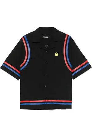 BARROW Heren, Overhemden, Zwart, Maat: XL