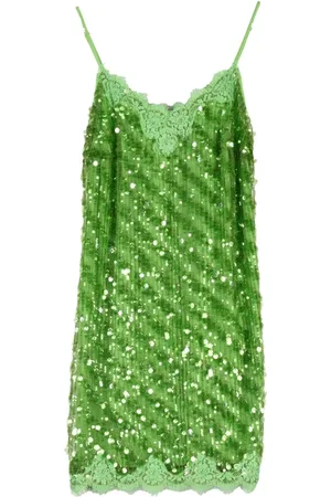 ERMANNO SCERVINO Dames, Jurken, Groen, Maat: XS Poliester