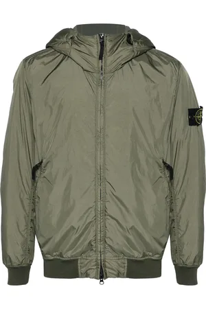 Stone Island Heren, Jassen, Groen, Maat: S Nylon