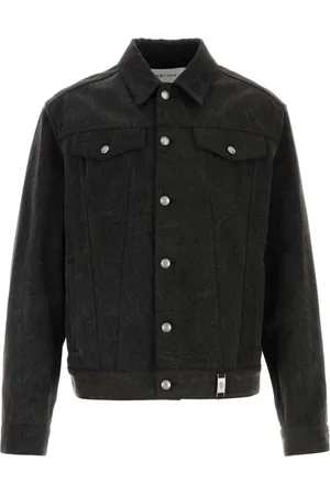 Alexander McQueen Heren, Jassen, Zwart, Maat: M Denim