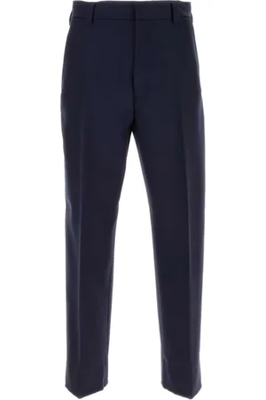 Ermenegildo Zegna Heren, Broeken, Blauw, Maat: L Wol