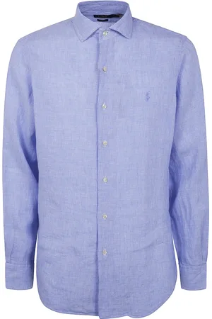 Ralph Lauren Heren, Overhemden, Blauw, Maat: 2XL