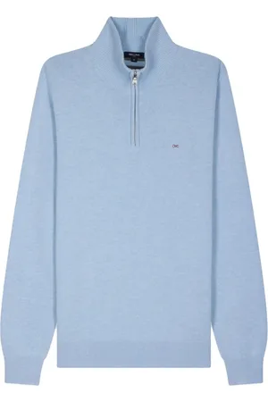 Eden Park Heren, Truien, Blauw, Maat: 3XL Katoen