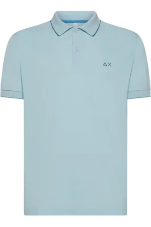 sun68 Heren, Tops, Blauw, Maat: 2XL