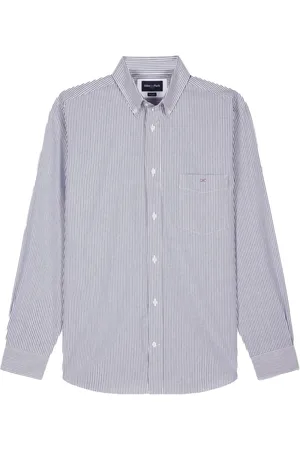 Eden Park Heren, Overhemden, Blauw, Maat: XL Katoen