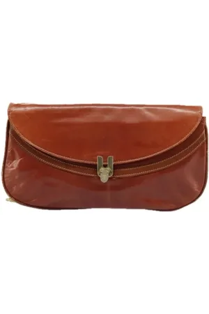 Bally Dames, Pre-owned, Bruin, Maat: ONE Size Leer