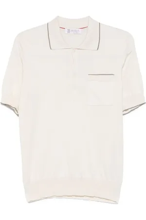 Brunello Cucinelli Heren, Tops, Wit, Maat: M
