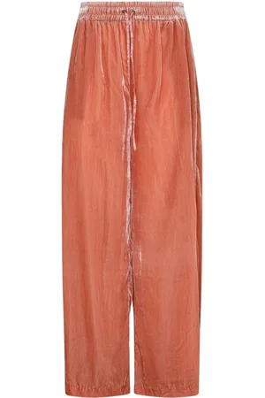 Twin-Set Dames, Broeken, Roze, Maat: S Viscose