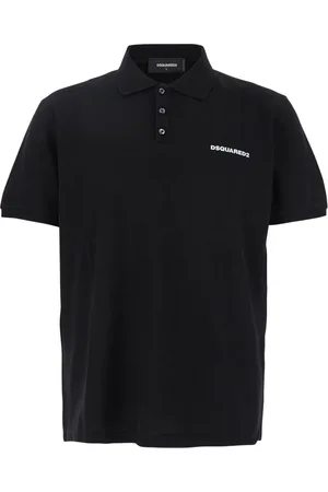 Dsquared2 Heren, Tops, Zwart, Maat: M Katoen