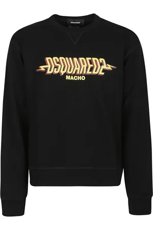 Dsquared2 Heren, Sweatshirts & Hoodies, Zwart, Maat: M