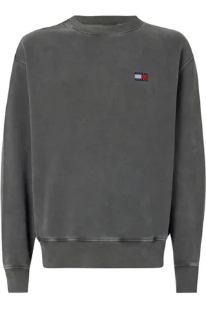 Tommy Hilfiger Heren, Sweatshirts & Hoodies, Grijs, Maat: M Katoen