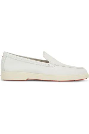 santoni Dames, Schoenen, Wit, Maat: 39 1/2 EU Leer