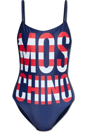 Moschino Dames, Badkleding, Blauw, Maat: S Poliester