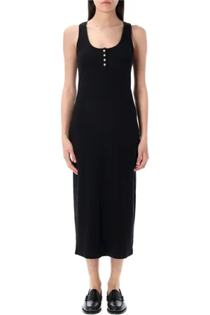 ANINE BING Dames, Jurken, Zwart, Maat: XS Katoen