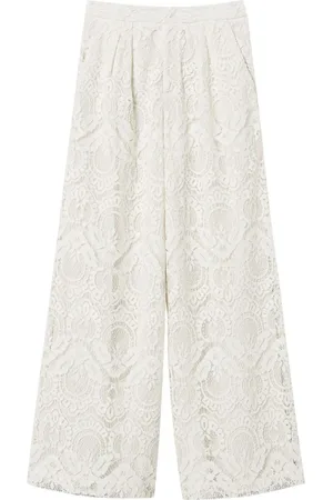 Twin-Set Dames, Broeken, Wit, Maat: XS