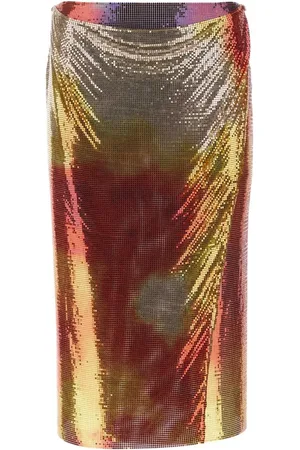 Paco rabanne Dames, Rokken, Veelkleurig, Maat: XS