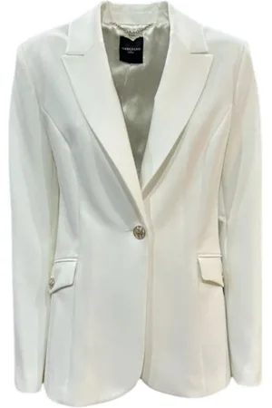 Guess Dames, Jassen, Wit, Maat: 2XL