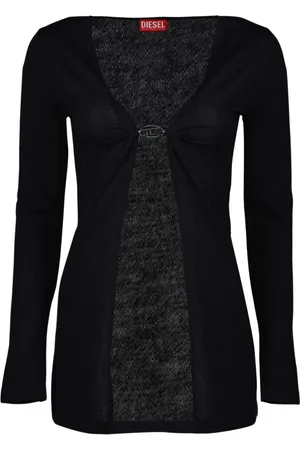 Diesel Dames, Truien, Blauw, Maat: M