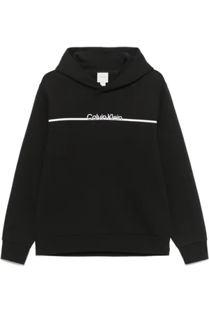 Calvin Klein Heren, Sweatshirts & Hoodies, Zwart, Maat: S