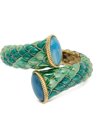 Roberto Cavalli Dames, Accessoires, Groen, Maat: ONE Size Acryl