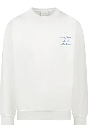 Drôle de Monsieur Heren, Sweatshirts & Hoodies, Wit, Maat: L Katoen
