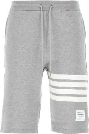 Thom Browne Heren, Korte broeken, Grijs, Maat: M Katoen