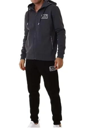 EA7 Heren, Sport, Grijs, Maat: L