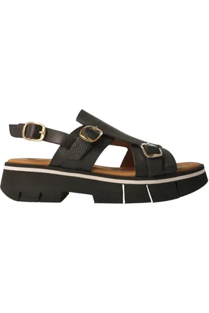 Calce Dames, Schoenen, Zwart, Maat: 37 EU Leer
