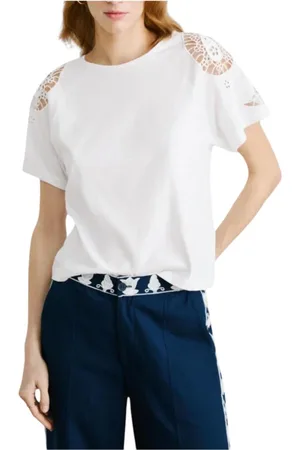 Pepe Jeans Dames, Tops, Wit, Maat: L Katoen
