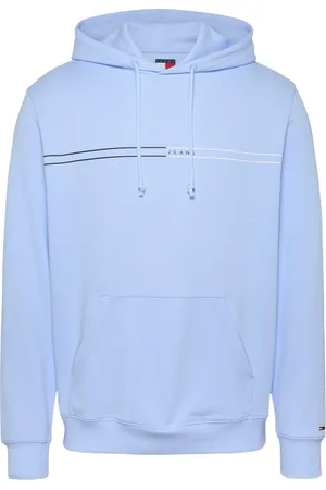 Tommy Hilfiger Heren, Sweatshirts & Hoodies, Blauw, Maat: XL Katoen