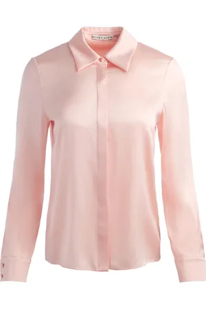 ALICE+OLIVIA Dames, Blouses & Shirts, Roze, Maat: XS Zijde