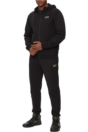 EA7 Heren, Sport, Zwart, Maat: XL Poliester