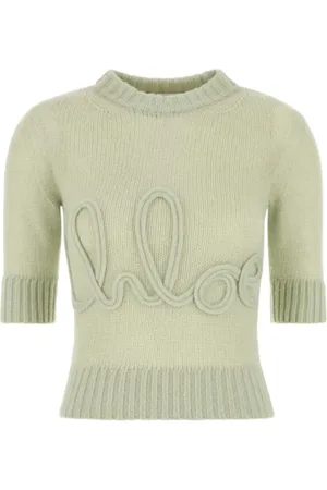Chloé Dames, Truien, Groen, Maat: L