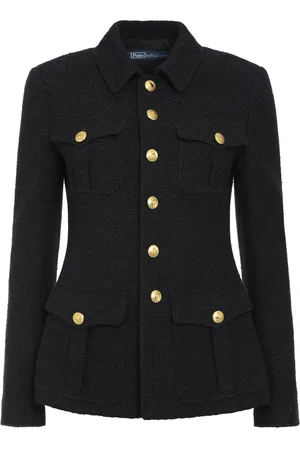 Ralph Lauren Dames, Jassen, Blauw, Maat: 2XS Katoen