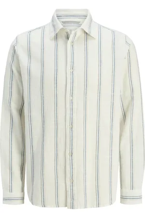 JACK & JONES Heren, Overhemden, Blauw, Maat: 2XL