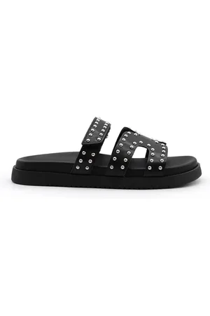 Steve Madden Dames, Schoenen, Zwart, Maat: 37 1/2 EU Leer