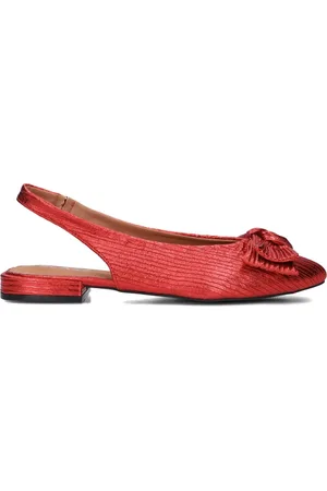 Blasz Dames, Schoenen, Rood, Maat: 38 EU Linnen