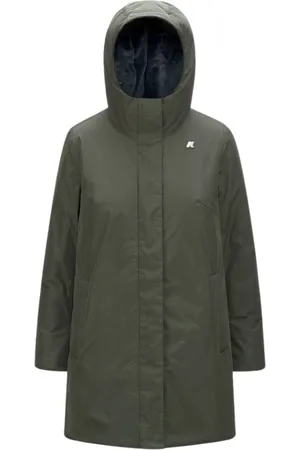 K-Way Dames, Mantels, Groen, Maat: XL