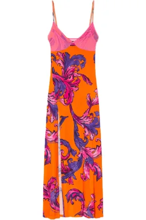 VERSACE Dames, Jurken, Veelkleurig, Maat: S