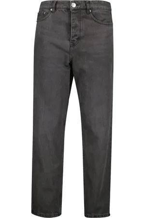 Ami Heren, Jeans, Grijs, Maat: W32 Katoen