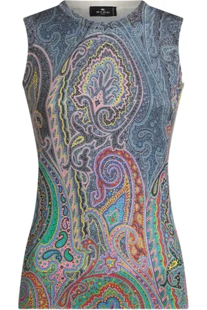 Etro Dames, Truien, Veelkleurig, Maat: XS Zijde
