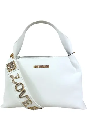 Moschino Dames, Tassen, Wit, Maat: ONE Size Leer